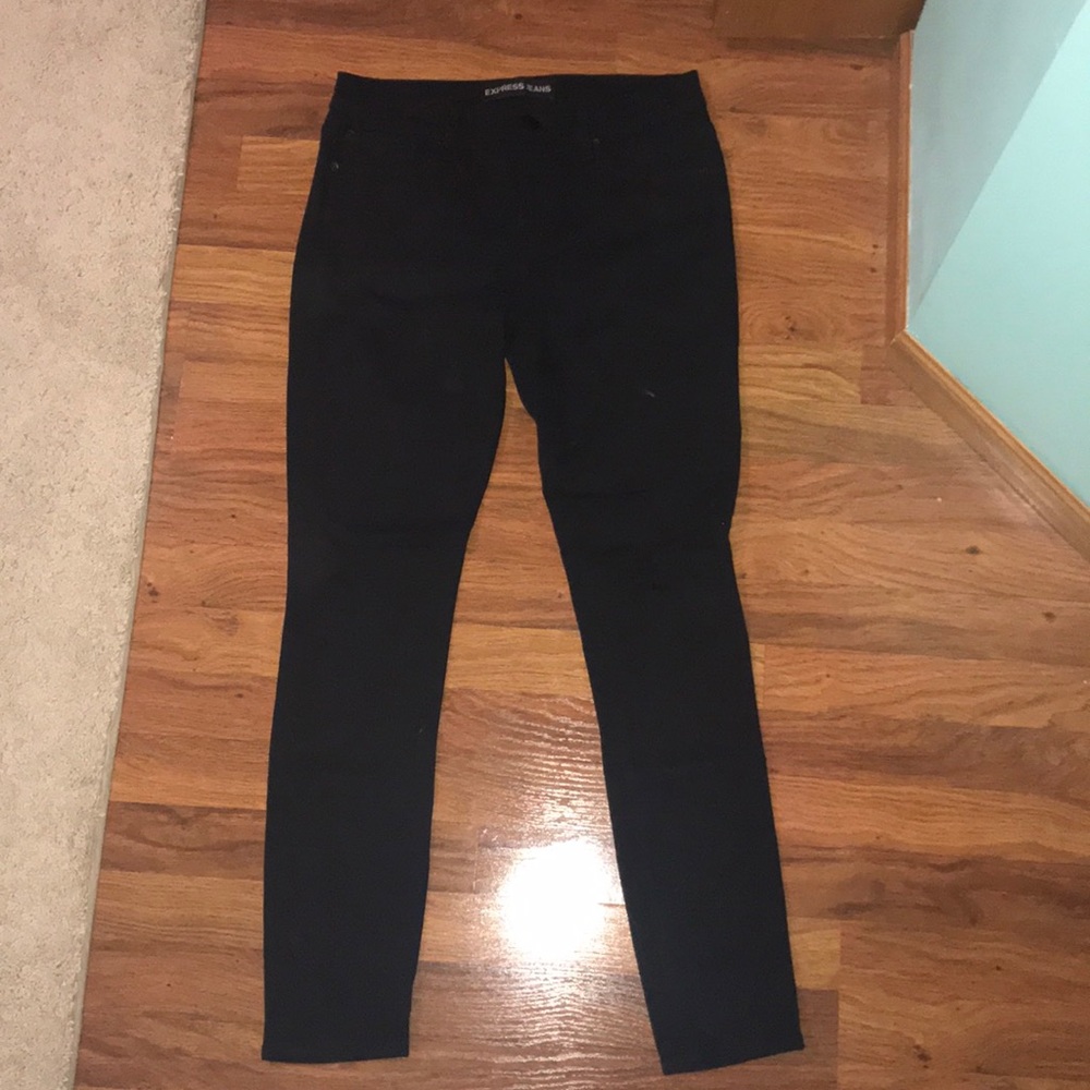 Black Skinny Jeans Express